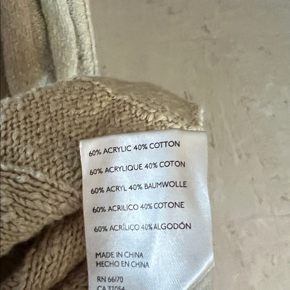 NEW! FREE PEOPLE FP BEACH wide knit dress oatmeal XS - Picture 9 of 11